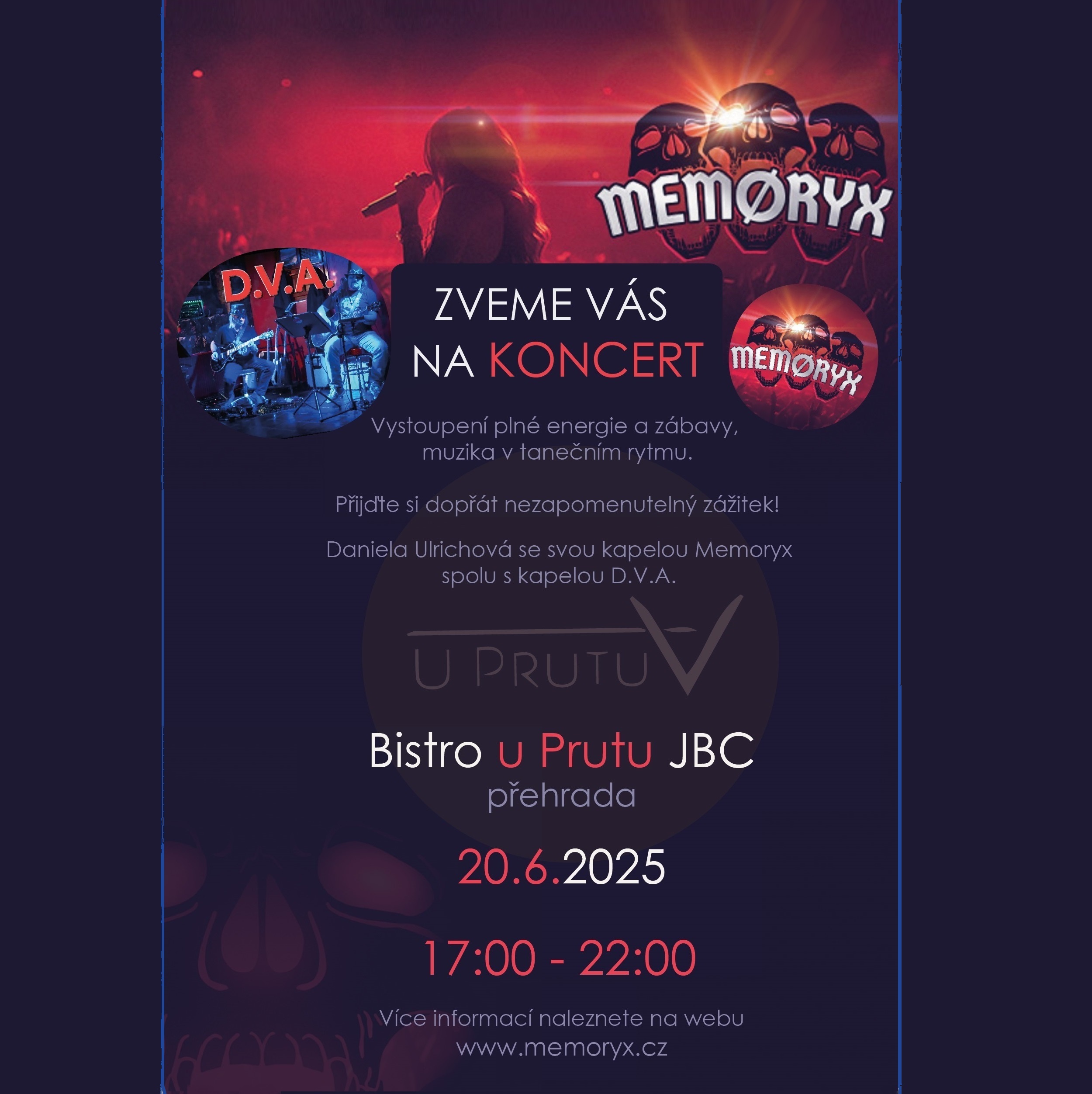 Koncert u Prutu u Přehrady Jbc